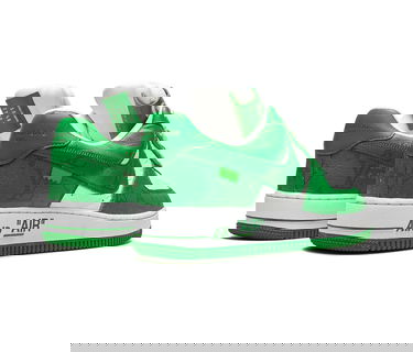 Sneakers og sko Nike Louis Vuitton x Air Force 1 Low By Virgil Abloh "Green" Grøn | DD0216, 3