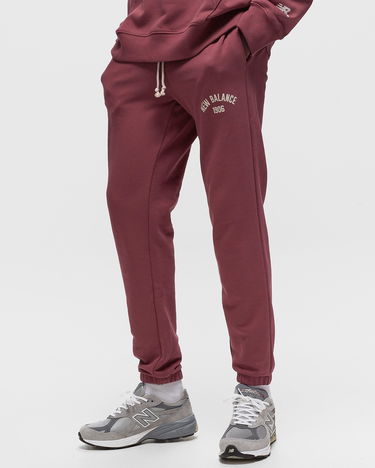 Joggingbukser New Balance Essentials Varsity Fleece Pant Rød | MP33551-WAD, 1
