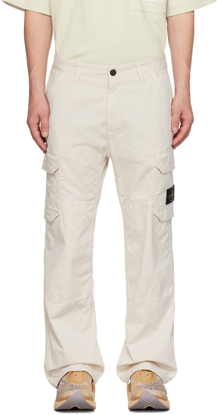 Cargo bukser Stone Island Off-White Comfort Hvid | 791532110, 0