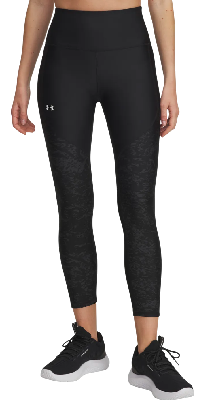 Leggings Under Armour Under Armour Tech Print Panel Ankle Leggings Sort | 1386407-002