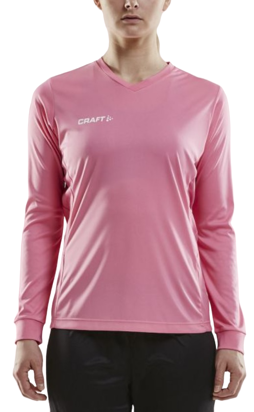 T-shirt Craft Long Sleeve Jersey Lyserød | 1906885-1471