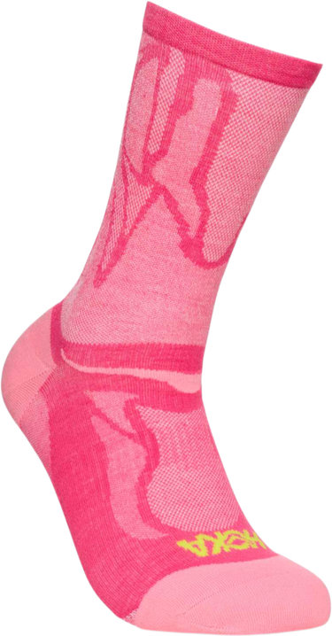 Sokker Hoka One One Hoka Clifton Crew Run Socks Lyserød | 1164333-ecr, 1