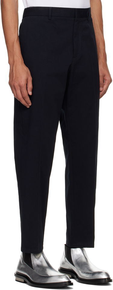 Bukser Jil Sander Jil Sander Tapered Trousers Mørkeblå | J21KA0011_J45286, 1