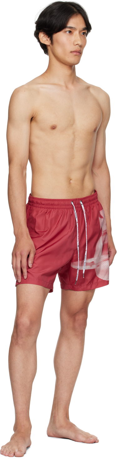 Badetøj Vivienne Westwood Vivienne Westwood Pixel Orb Surf Boxer Swim Shorts Rød | 81010003-W015L-, 3