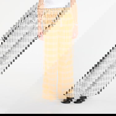 Bukser adidas Originals SONG FOR THE MUTE Plaid Pant Beige | KC3140, 0