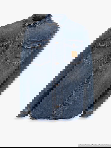 Skjorte Carhartt WIP Denim Shirt Jacket Blå | I034735014Q, 0