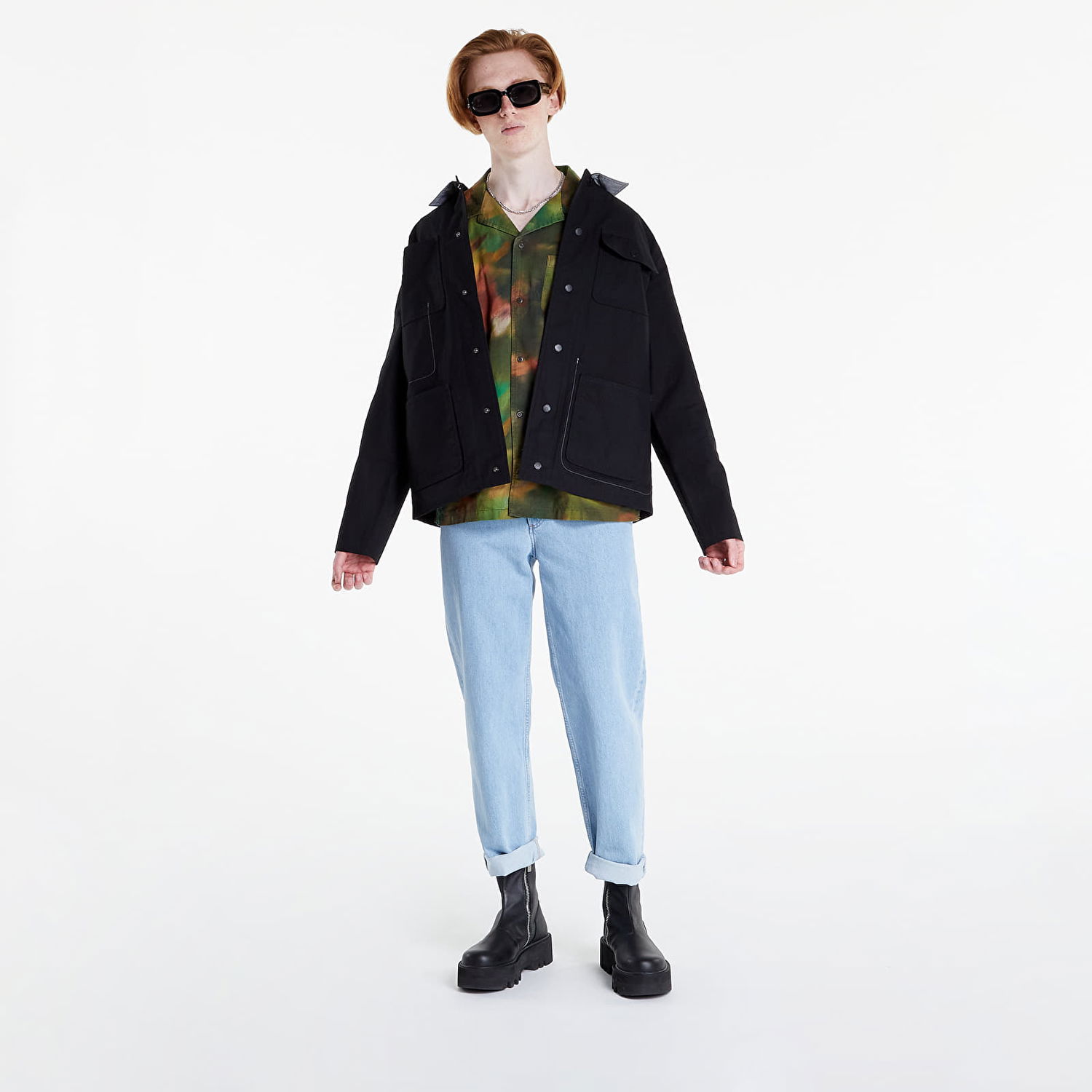 Jakke Vans Vault x Krink Drill Chore Coat Sort | VN0A5KFHBLK1, 0