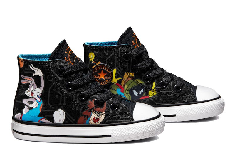 Sneakers og sko Converse Chuck Taylor All Star Hi Space Jam Sort | 772487F/772487C, 0