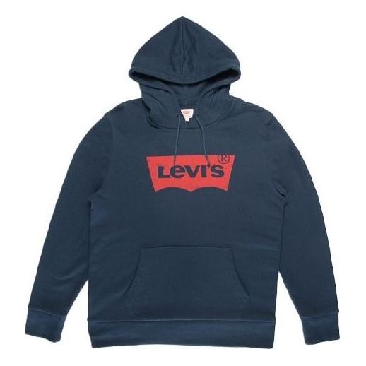 Sweatshirt Levi's Men's Pullover Hoodie Blå | 19622-0007
