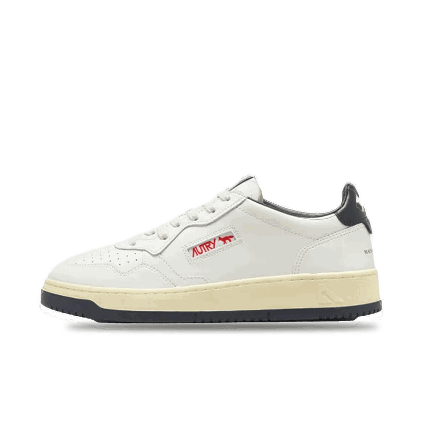 Sneakers og sko Autry Maison kitsune x Medalist Low 'White & Red' Hvid | AULMMK02