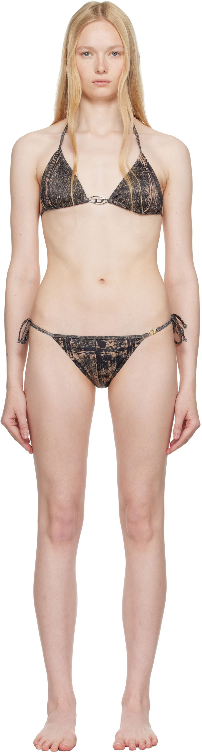 Badetøj Diesel Diesel Sees-T Dnm Bikini Beige | A17478 0BNCW/A17774 0BNCW