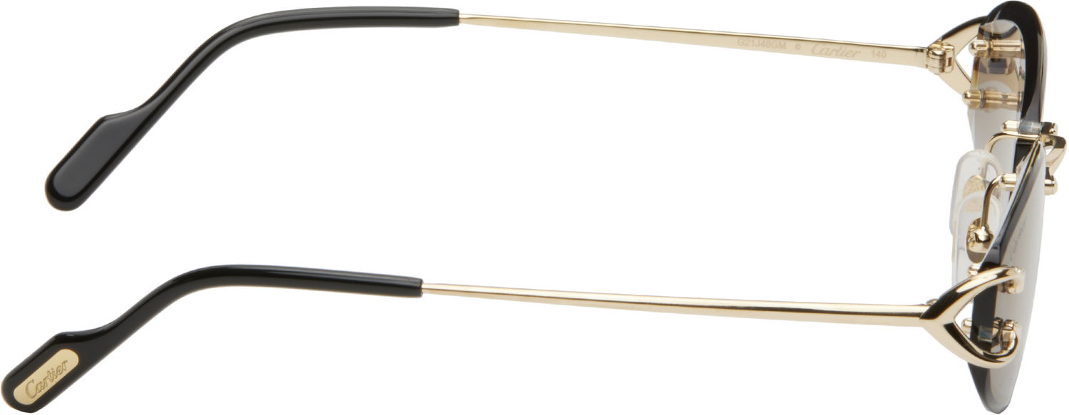 Solbriller Cartier Cartier Oval Sunglasses Grå | CT0467S-001, 1