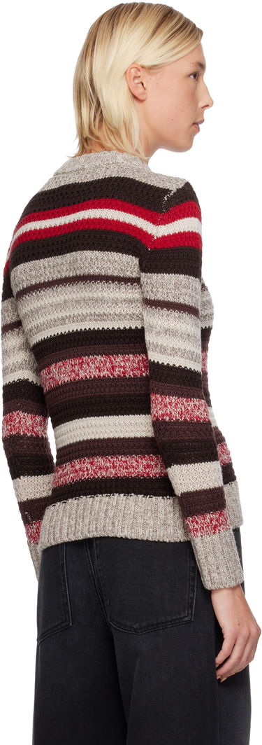 Sweater Max Mara Ilde Striped Knit Crewneck Sweater Flerfarvet | 2525366232600, 2