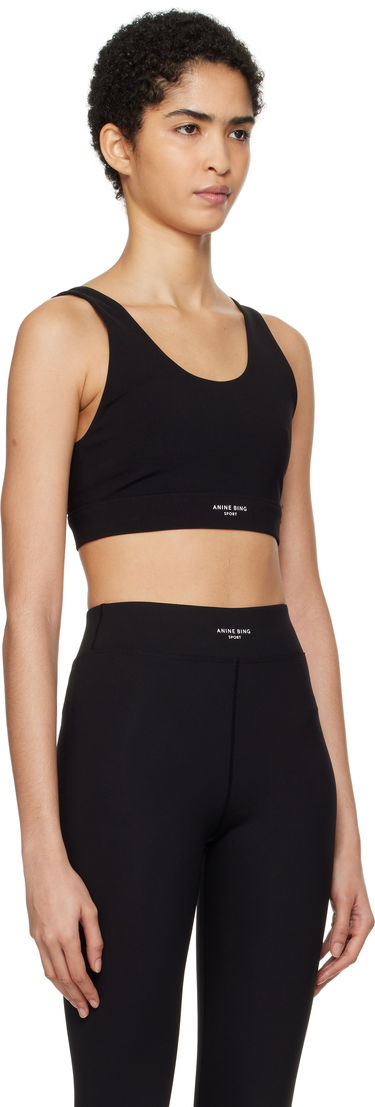 Bh Anine Bing Yves Black Sports Bra Sort | S-10-10580-BLK29, 1