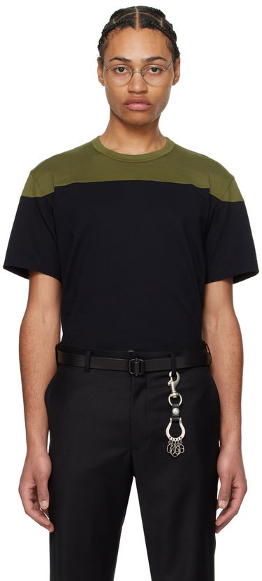 T-shirt Comme des Garçons Homme Deux Paneled T-Shirt Grøn | DM-T014-051, 0