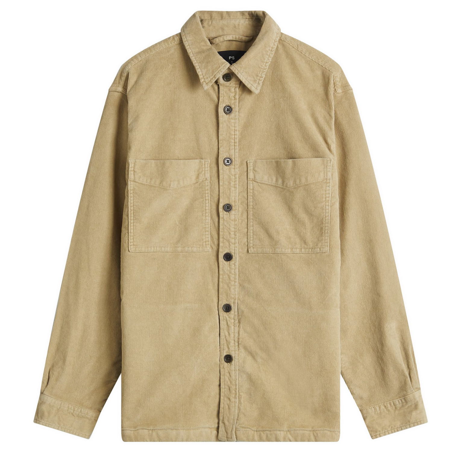 Skjorte Paul Smith Paul Smith Corduroy Shirt Jacket, Size Large Beige | M2R-413Z-P22248-62, 1