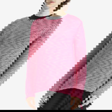 Sweater Comme des Garçons Comme des Garçons Homme Plus Slub Knit Crew Neck Lyserød | PO-N008-051-1, 2