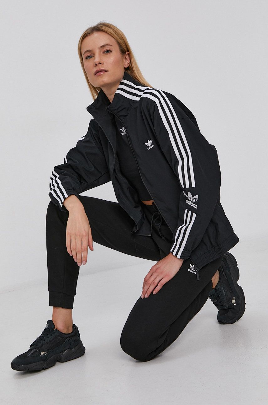 Sweatshirt adidas Originals Adicolor Classics Lock-Up Sort | H20540, 0