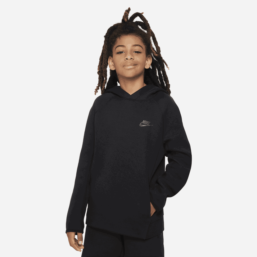 Sweatshirt Nike Sportswear Tech Fleece Hoodie Sort | FD3291-010