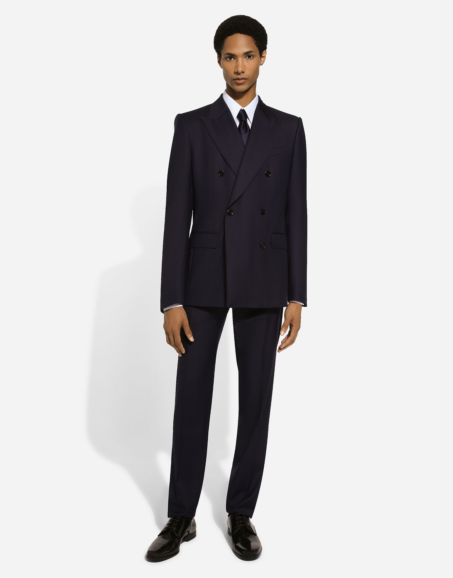 Jakke Dolce & Gabbana Double-breasted Wool Jacket Blå | G2QU4TFC2FIB0387, 1
