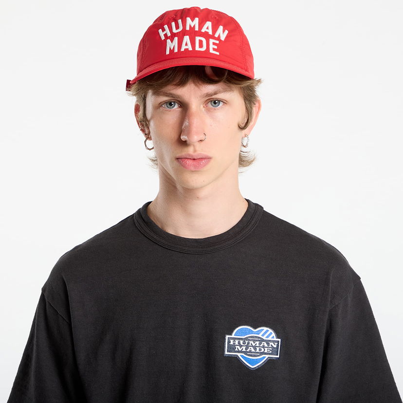 Kasket Human Made HUMAN MADE 5-Panel Nylon Cap Rød | HM30GD070RD