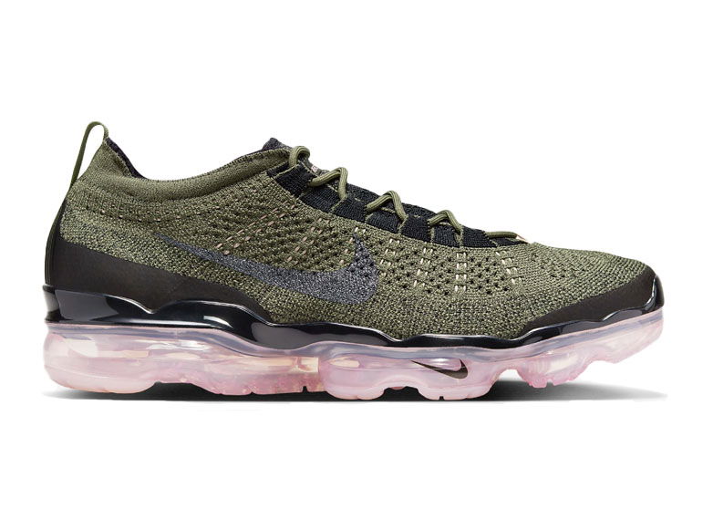 Sneakers og sko Nike Air Vapormax 2023 Flyknit Medium Olive Pink Oxford Brun | DV1678-200, 0
