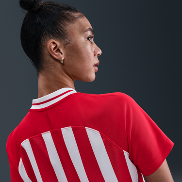 Crop top Nike Nike Sportswear Cropped Short Sleeve T-Shirt Rød | IM0326-657, 3