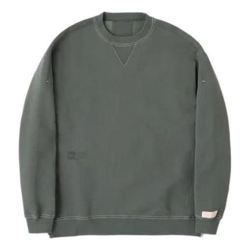 Sweater New Balance Regular Fit Crewneck Sweatshirt Grøn | AMT25019-NSE