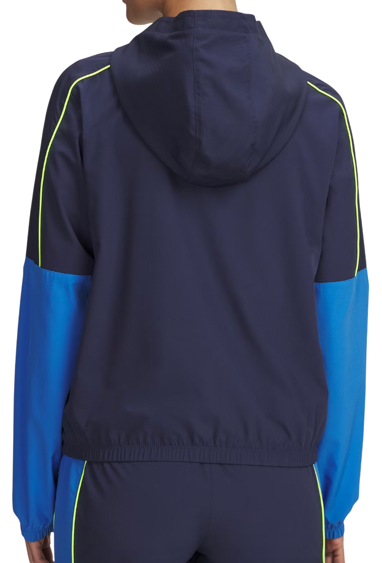 Vindjakke Under Armour Challenger Half-Zip Hooded Anorak Flerfarvet | 6004075-403, 1