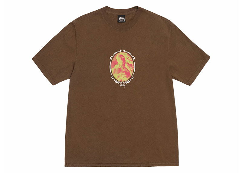 T-shirt Stüssy Oval Graphic T-Shirt Sort | 1905029, 1