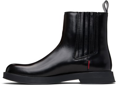 Sneakers og sko BOSS Hugo Embossed-Logo Chelsea Boots Sort | 50552567, 2