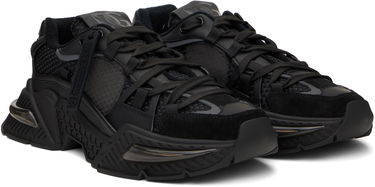 Sneakers og sko Dolce & Gabbana Black Airmaster Sneakers Sort | CS2071AY851, 3