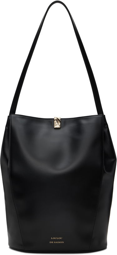 Håndtaske Loulou de Saison Loulou de Saison Daya Leather Bucket Bag Sort | DAYA, 0