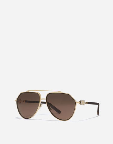 Solbriller Dolce & Gabbana Dolce & Gabbana Smart Aviator Sunglasses Metalisk | VG2315VM2739V000, 2