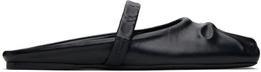 Tøj Marni Marni Nappa Leather Sabot Slippers Sort | SBMS010400 P3628, 0
