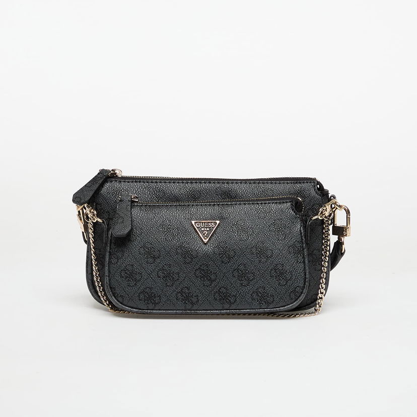 Skuldertaske GUESS Noelle II Double Pouch Crossbody Bag Sort | HWBG9672710-CLO