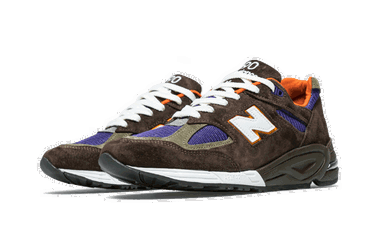 Sneakers og sko New Balance 990v2 Made in USA "Brown Purple'" Brun | M990BR2, 2