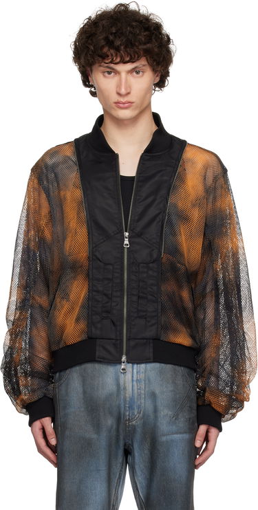 Bomberjakke Andersson Bell Andersson Bell Double Layer Mesh Bomber Jacket Orange | awa701u, 0