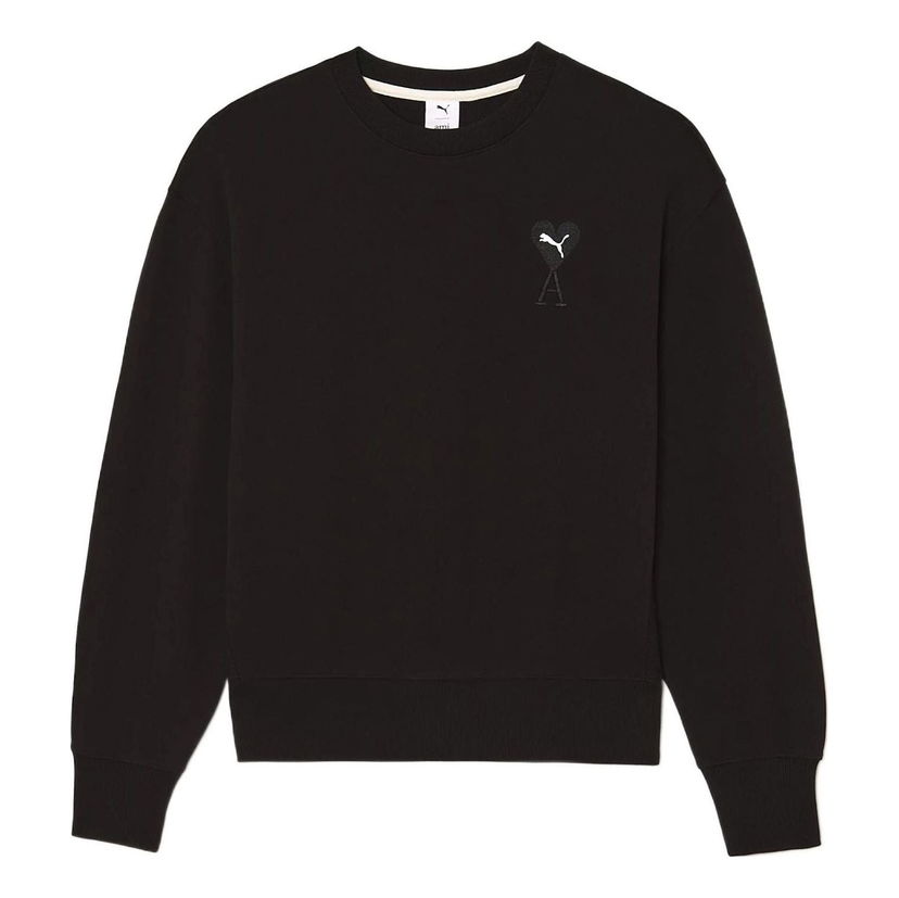 Sweater Puma X AMI Sweatshirt Sort | 534111-01