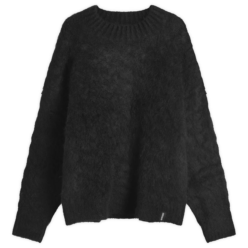 Sweater Represent Clo Alpaca Cable Knit Sweater Sort | MLM3064-001
