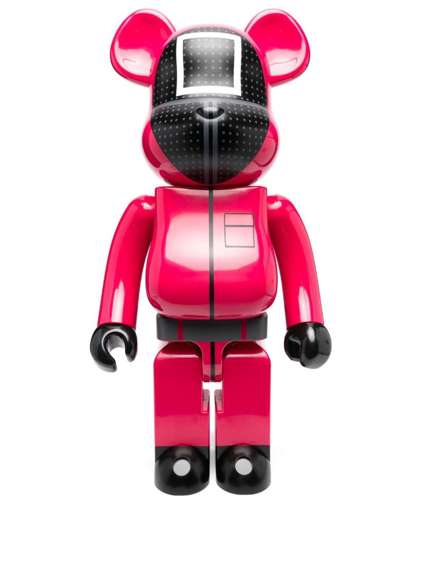 Collectible Medicom Toy Be@rbrick Squid Game - Red Lyserød | 1000SQUIDS20131962