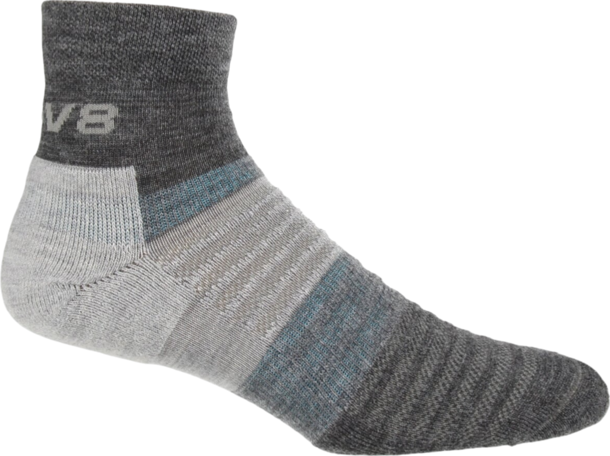 Sokker inov-8 INOV-8 Merino Mid Socks Grå | 001122-gymg-001, 0