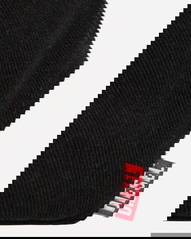 Kasket Diesel Oval D Patch Baseball Cap Black Sort | A15111 97W, 7