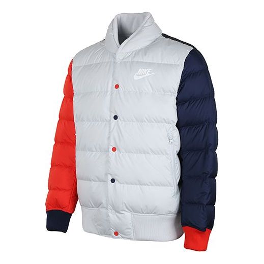 Bomberjakke Nike Nike Keep Warm Colorblock Down Jacket Flerfarvet | 928820-043