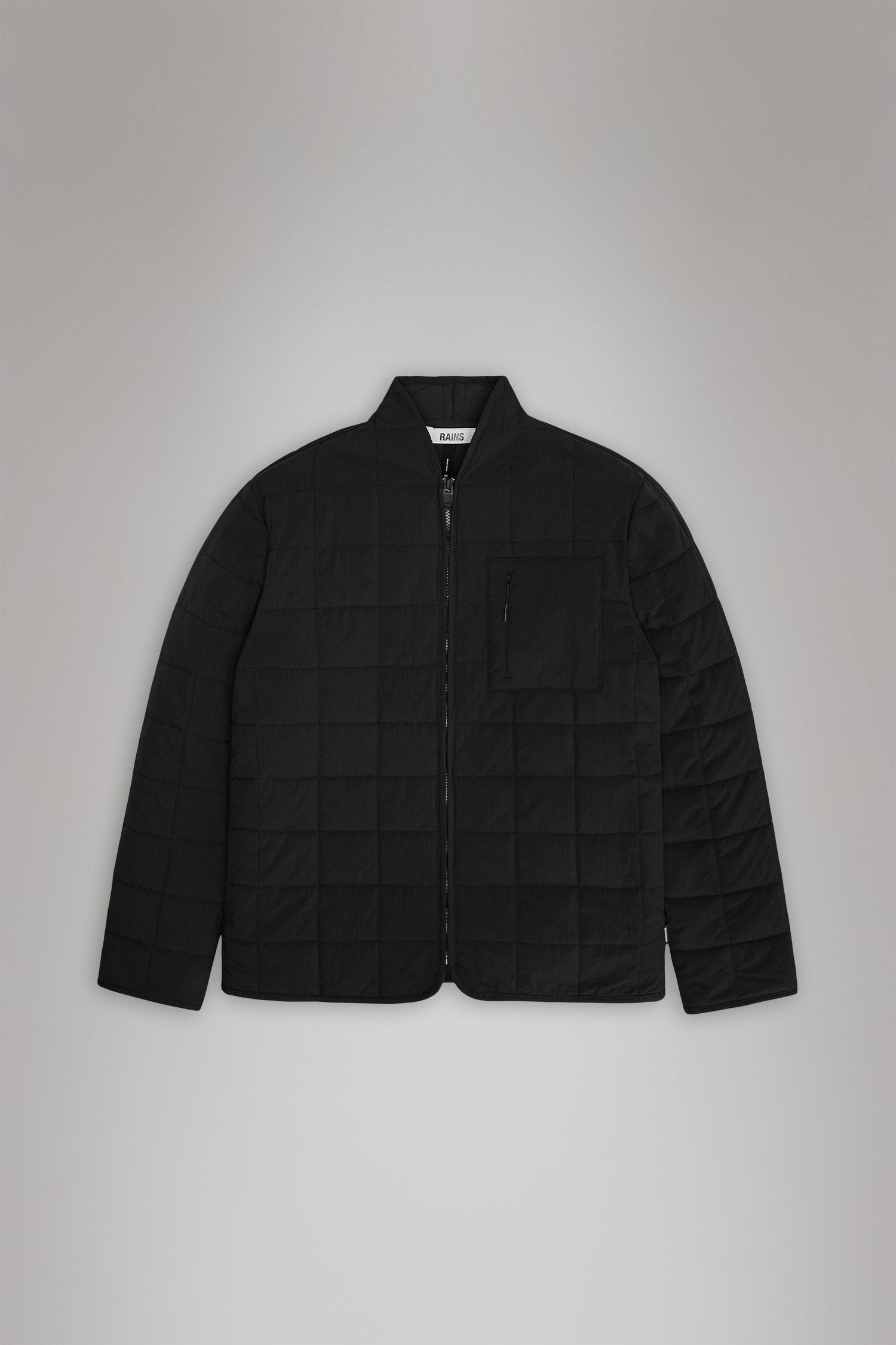 Puffer jakke Rains Liner Jacket Sort | 19400\01, 0