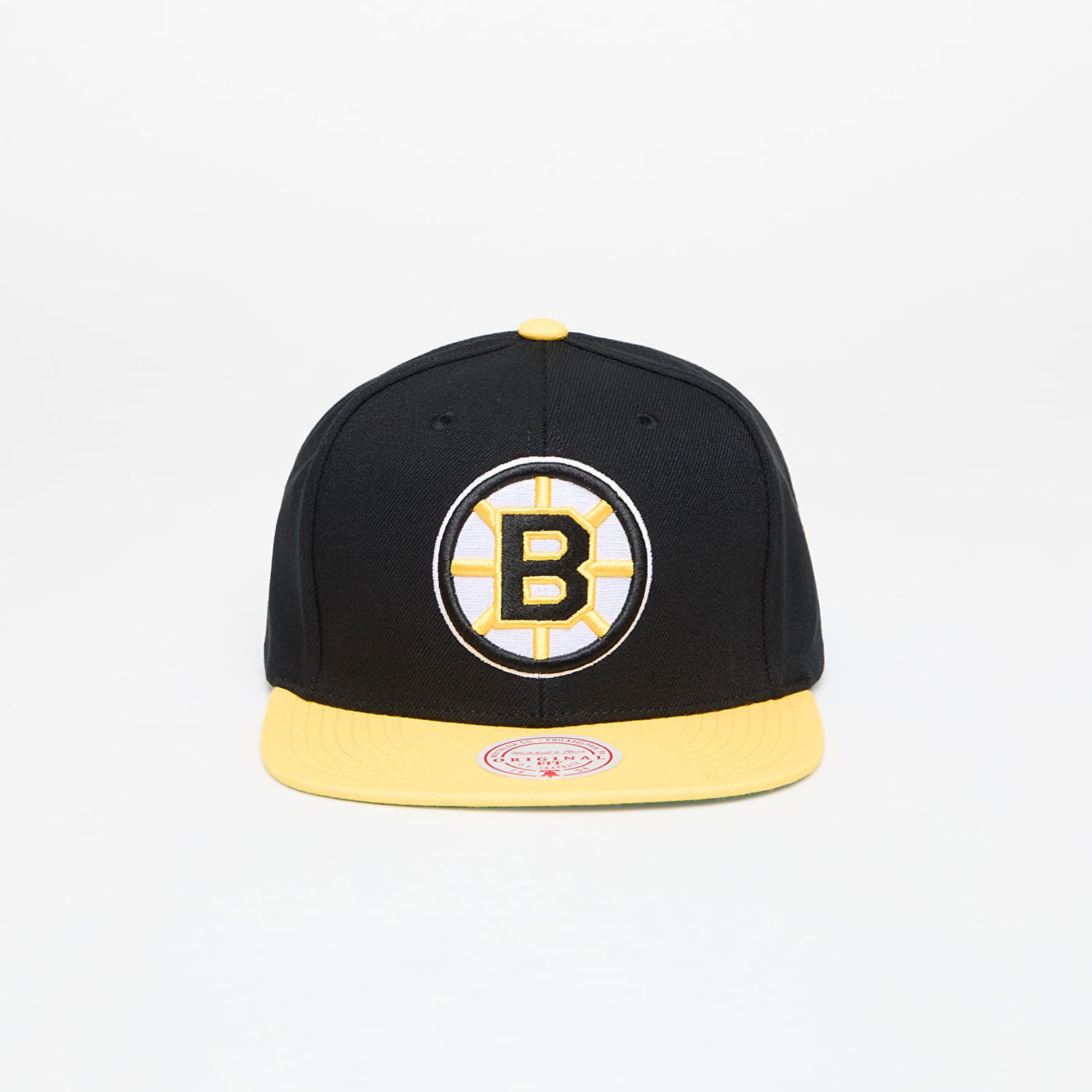 Kasket Mitchell & Ness NHL Team 2 Tone 2.0 Snapback Bruins Black/Yellow Hat Sort | HHSS5367-BBNYYPPPBKYW, 0
