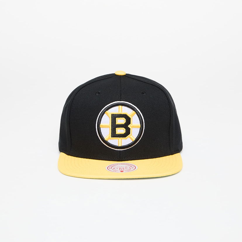 Kasket Mitchell & Ness NHL Team 2 Tone 2.0 Snapback Bruins Black/Yellow Hat Sort | HHSS5367-BBNYYPPPBKYW