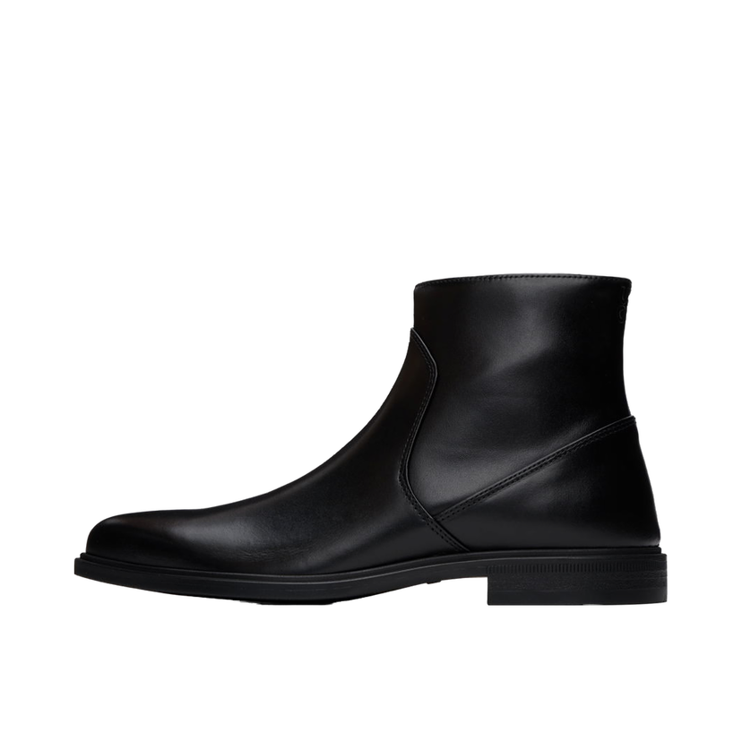 Sneakers og sko BOSS Leather Chelsea Boots Sort | 50528808