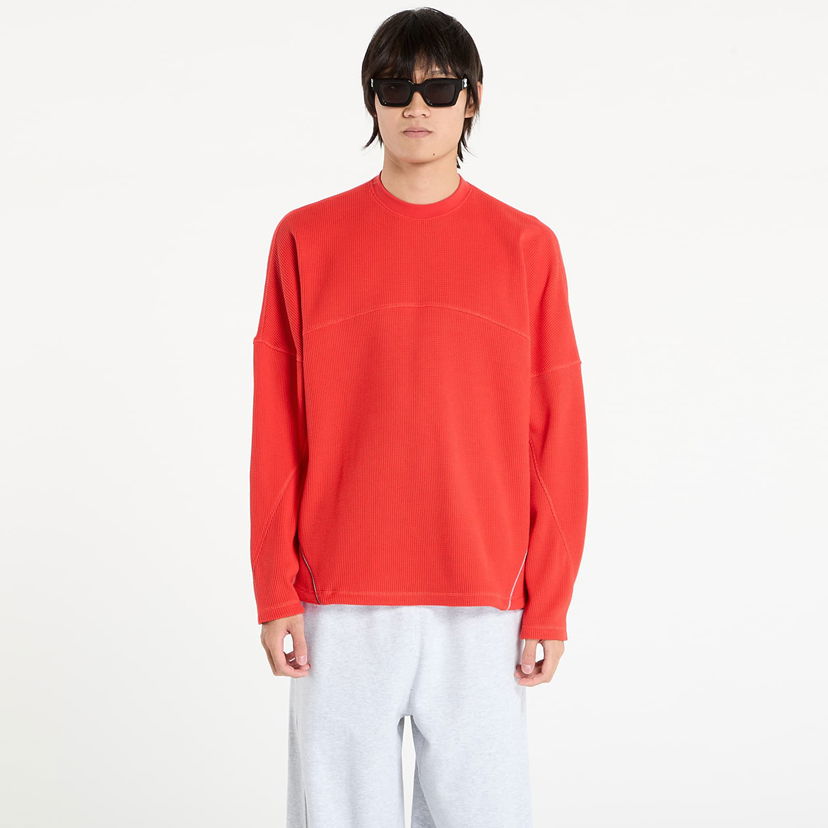 T-shirt adidas Originals adidas La Cienega Sports Long Sleeve Top Rød | JX6136