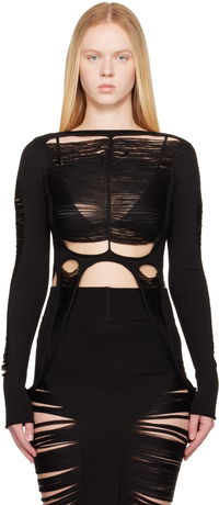 Rick Owens Hollywood Anja Long Sleeve T-Shirt